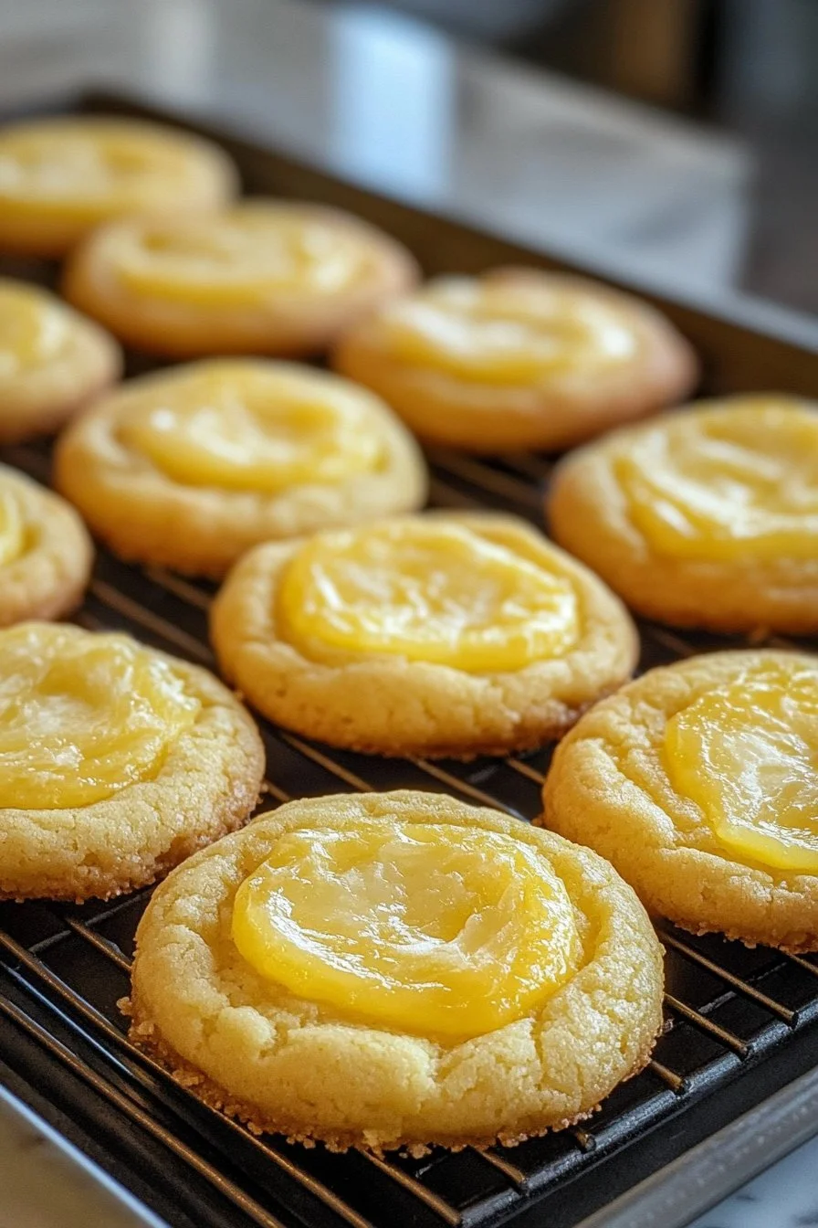 Lemon Curd Cookies