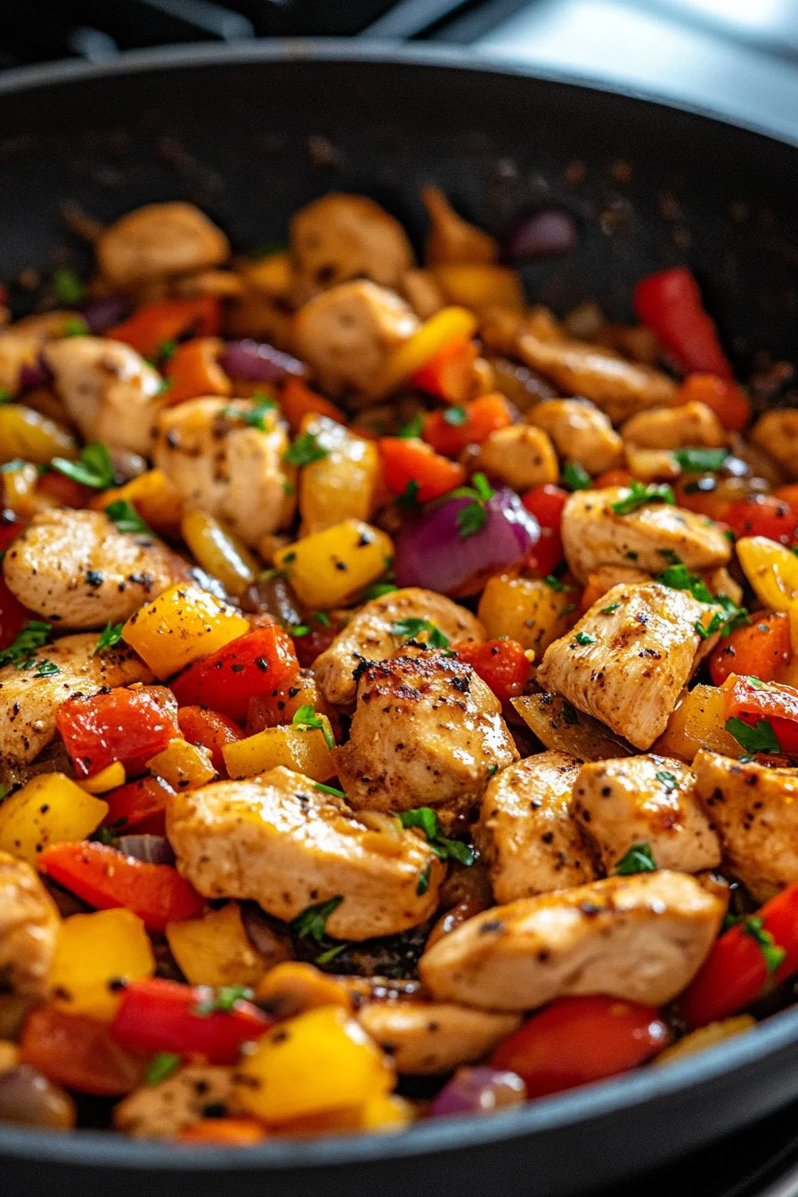 Mediterranean Chicken Stir Fry Recipe