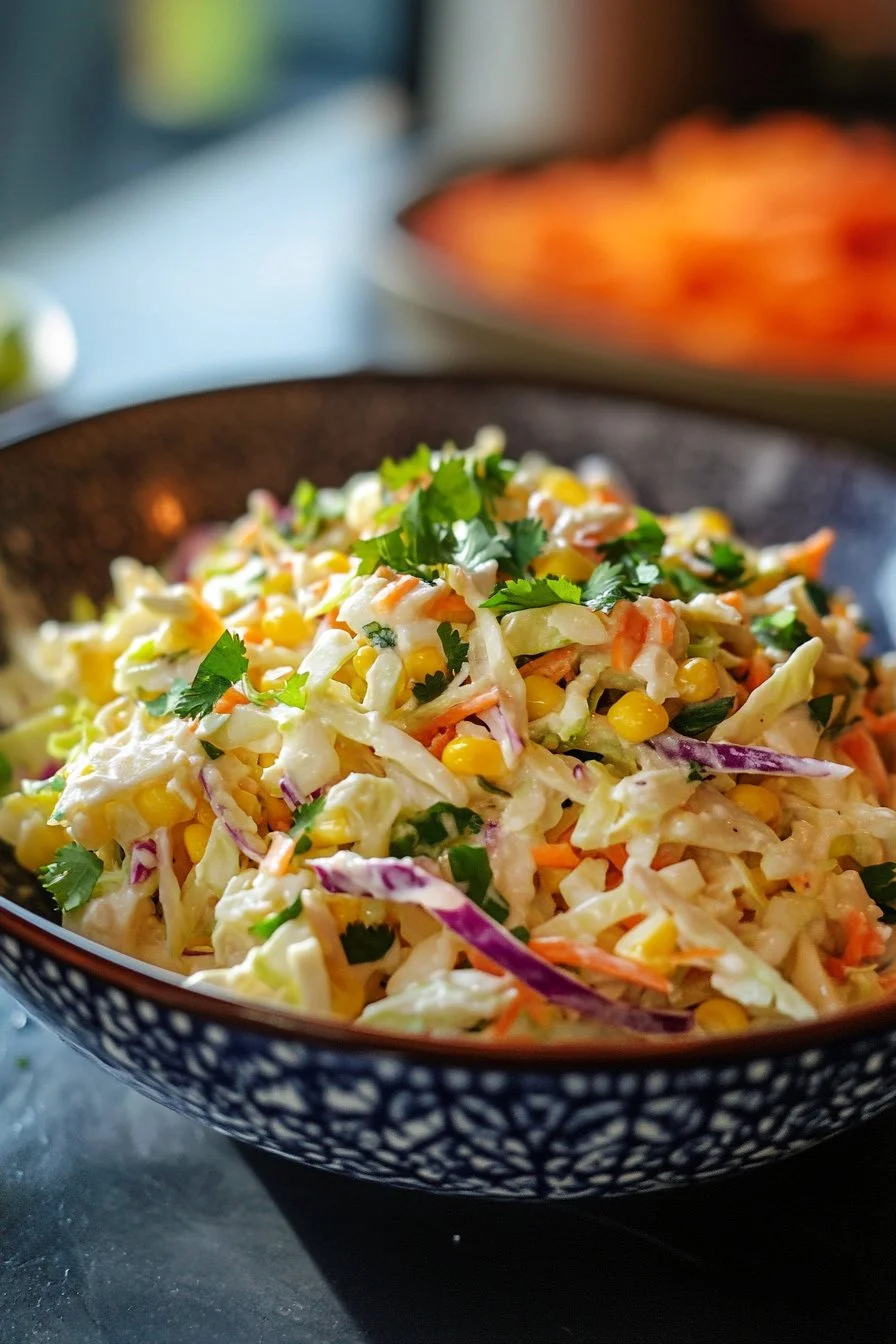Mexican Street Corn Coleslaw