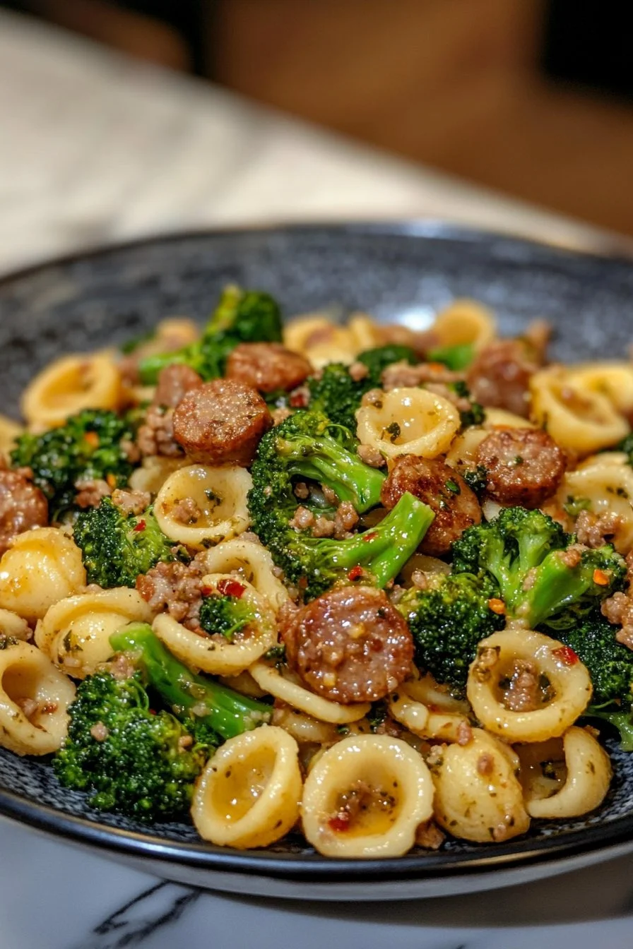 Orecchiette with Sausage and Broccoli: A Weeknight Wonder