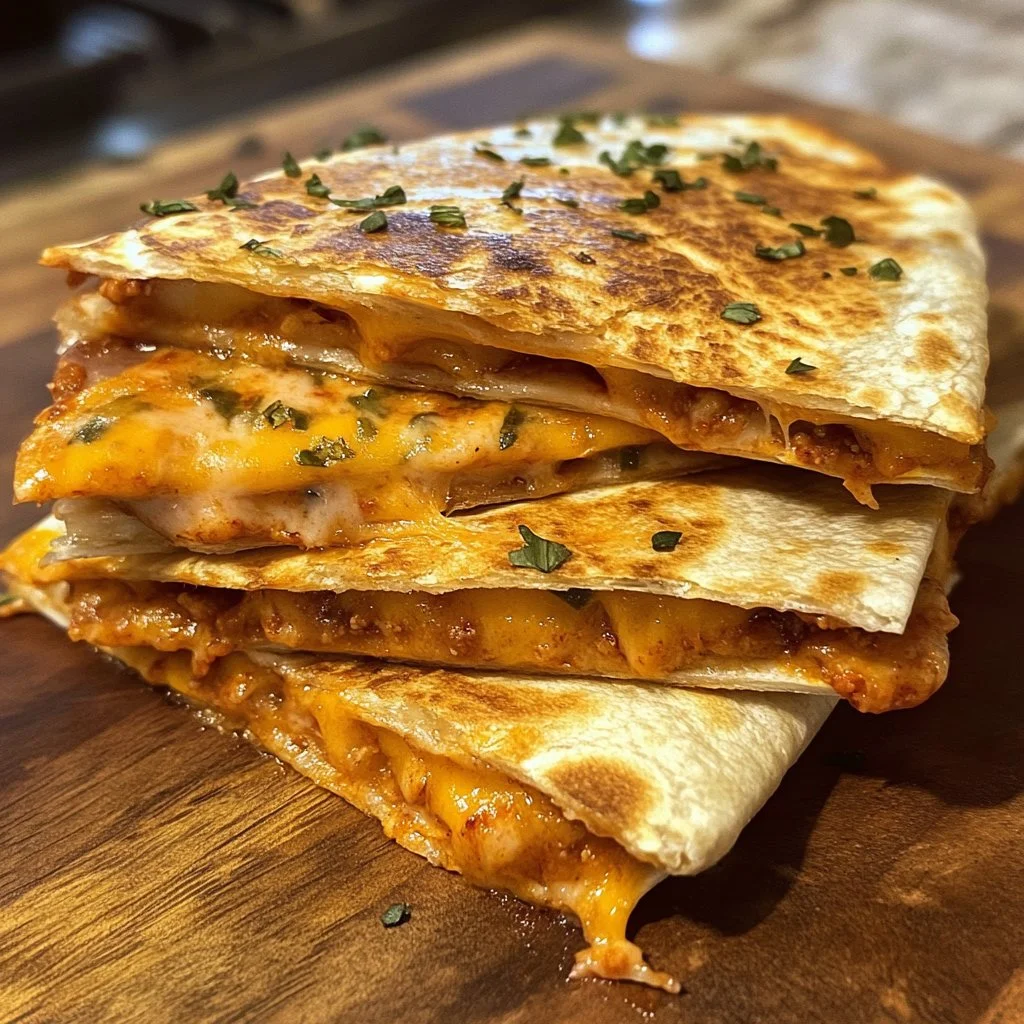 Delicious Smashburger Quesadillas with crispy tortilla and savory meat filling