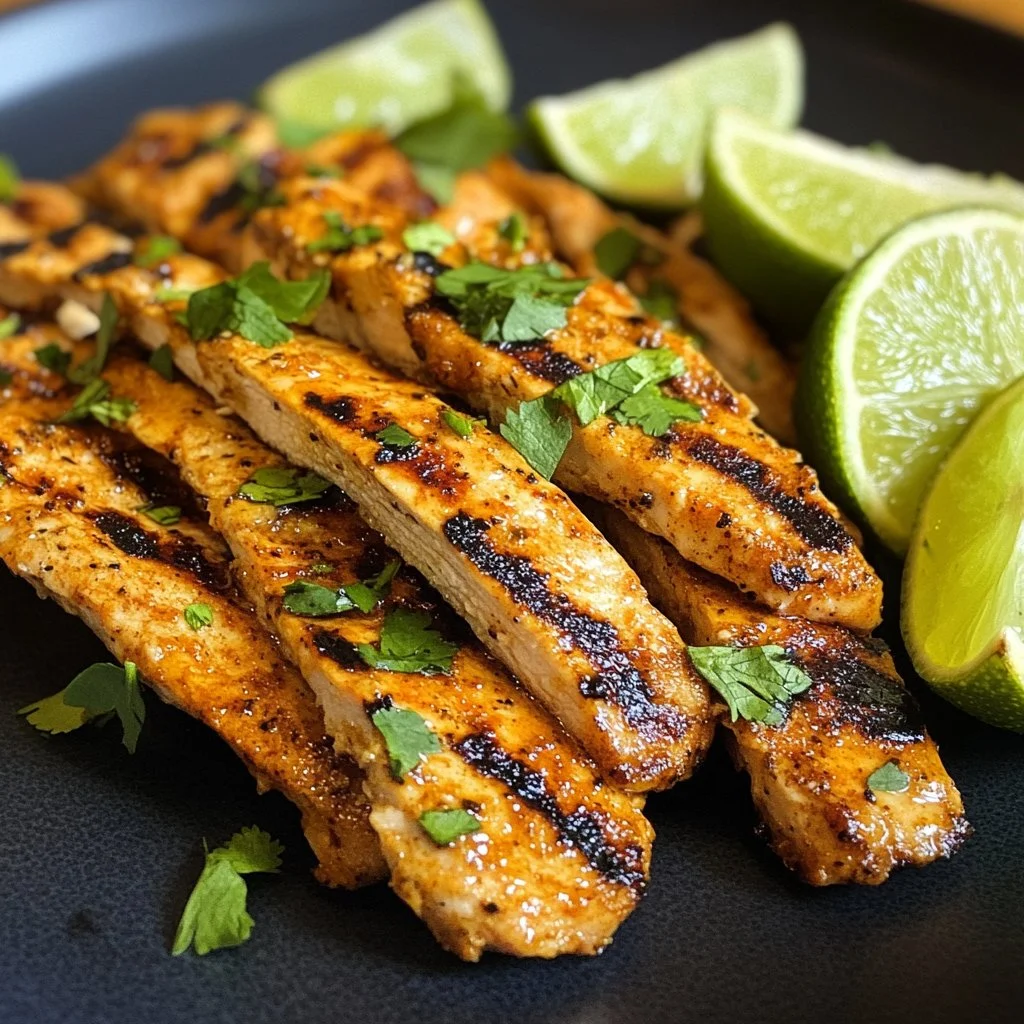 Delicious chicken tacos marinated for the ultimate flavor burst