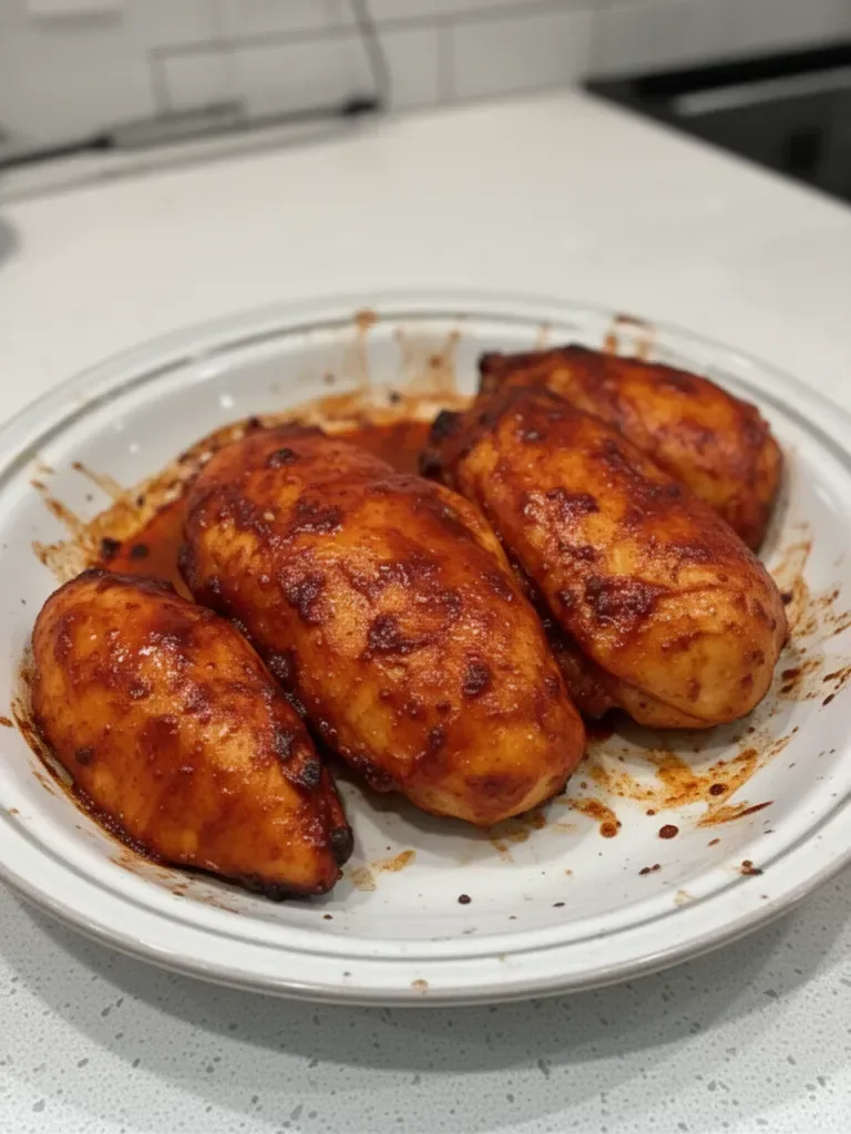 30 Minute BBQ Baked Chicken Breasts