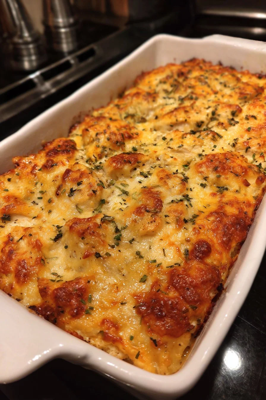 4-Ingredient Ranch Chicken Bake: Effortless Dinner Perfection
