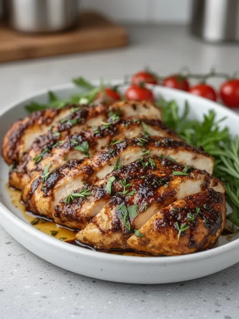 Balsamic Baked Chicken Breast