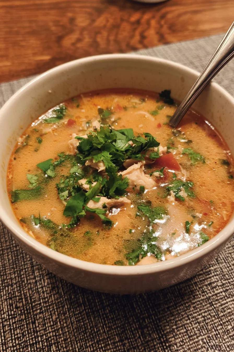 Better Than Takeout Thai Chicken Soup