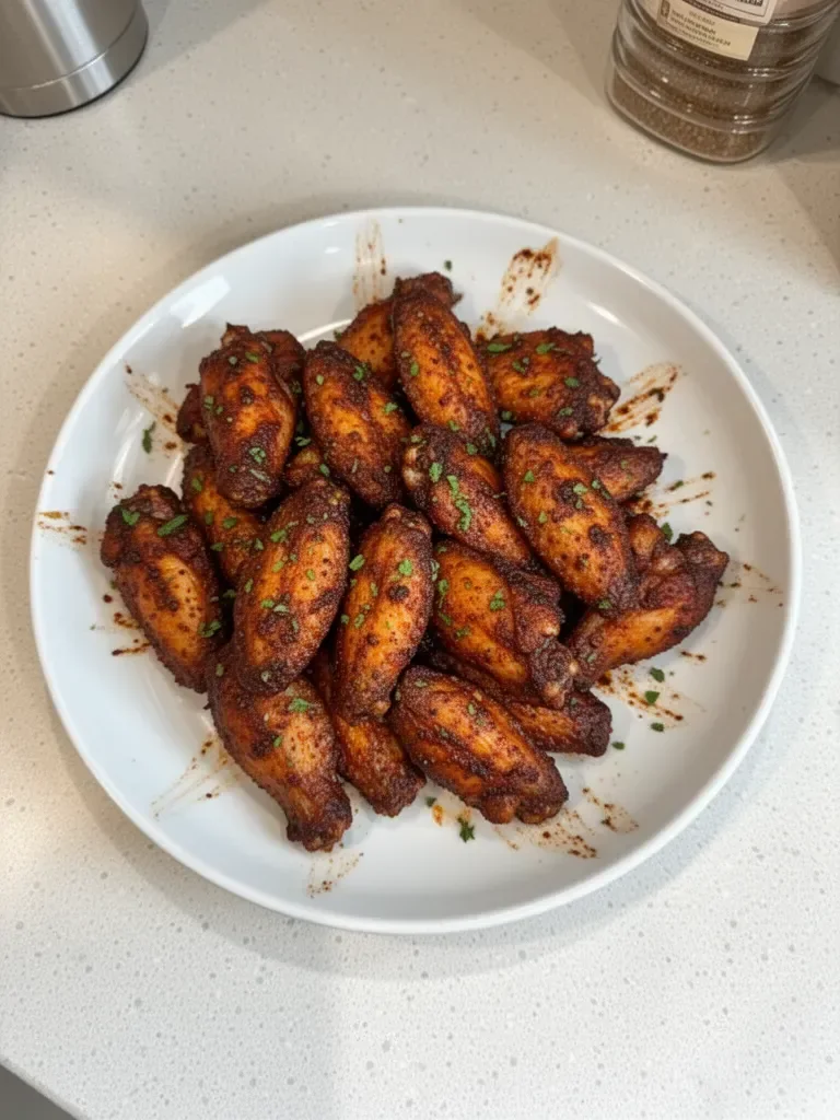 Delicious Brown Sugar Cajun Wings with a perfect blend of spices and sweetness