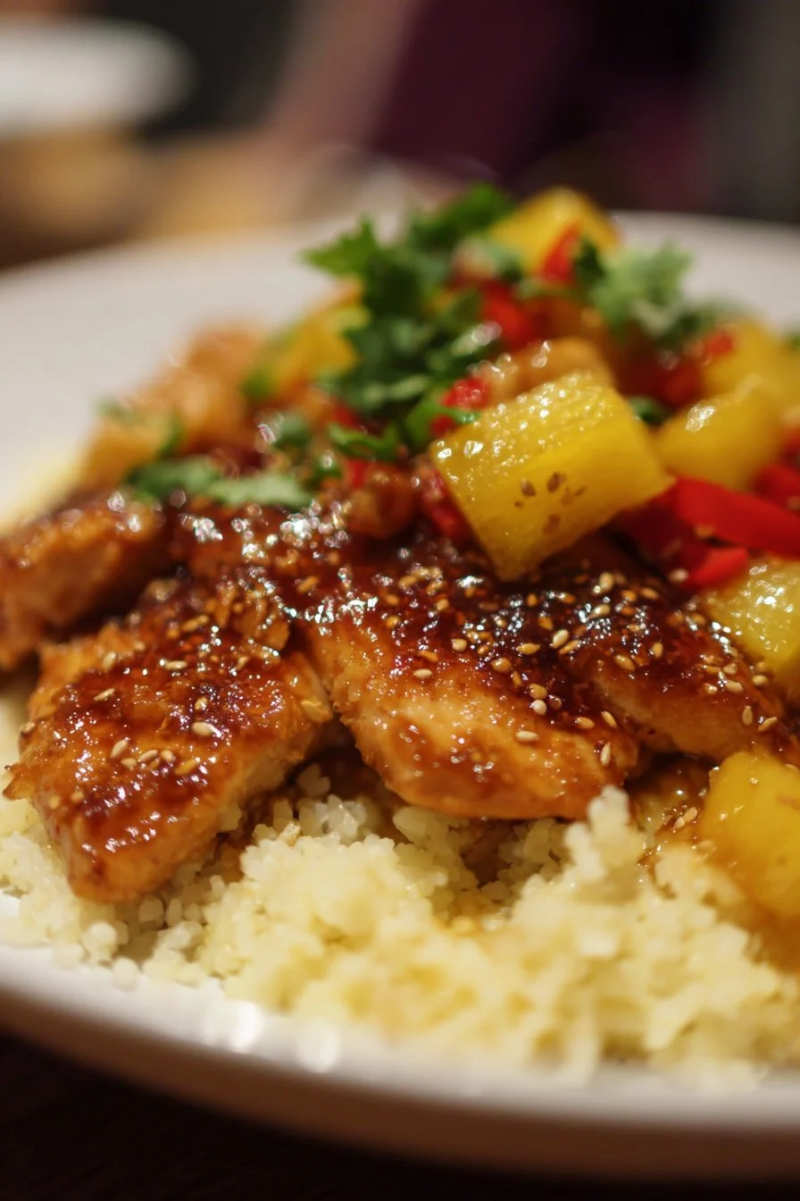 Brown Sugar Pineapple Chicken
