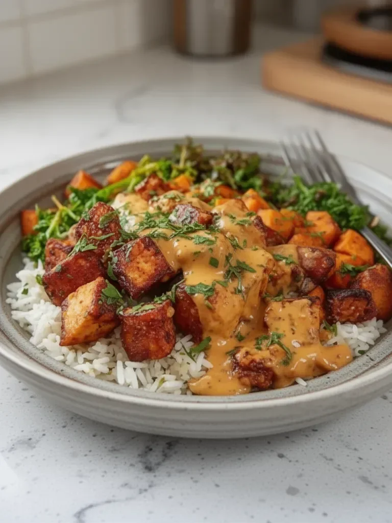 Chicken and Sweet Potato Bowls