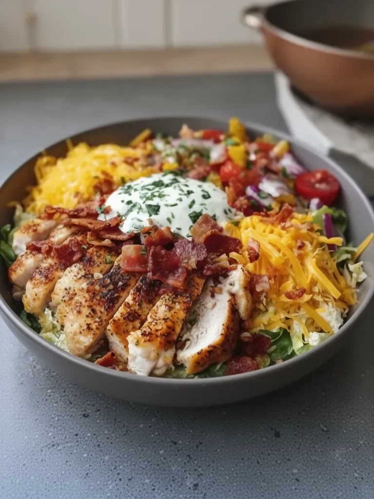 Chicken Bacon Ranch Keto Bowls: A Low-Carb Comfort Meal That Hits the Spot