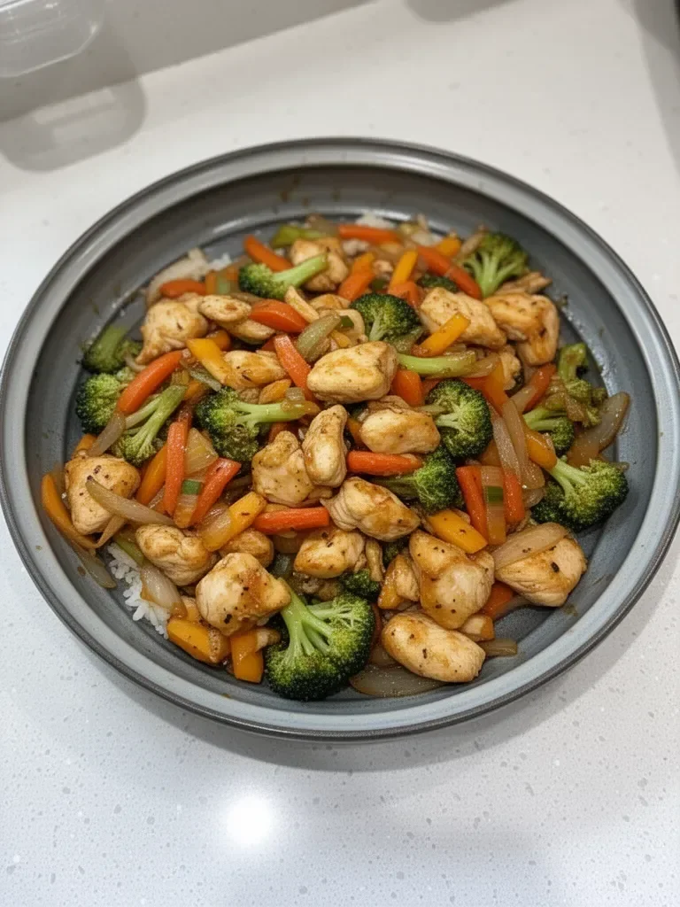 Quick and easy chicken stir fry recipe for a delicious 30-minute dinner