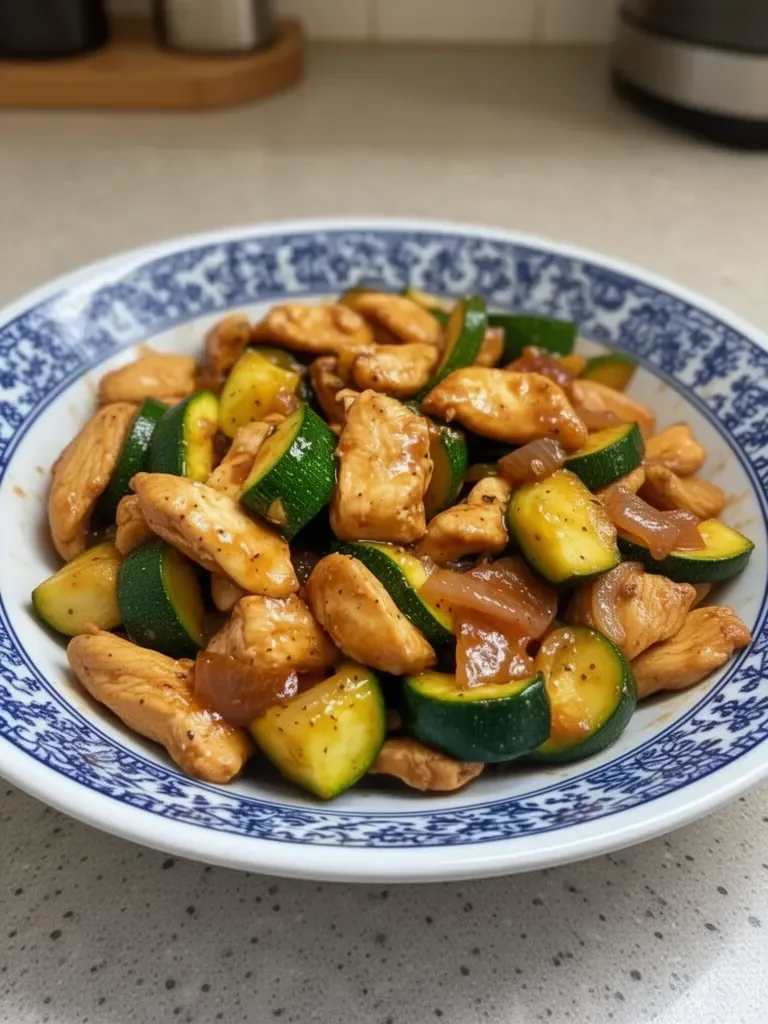 Chicken Zucchini Stir Fry – A Quick & Flavorful Dinner