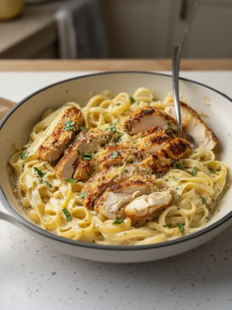 Creamy Lemon Chicken Pasta