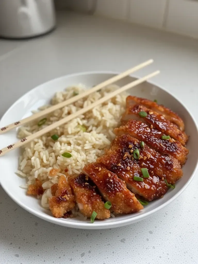 Crispy Pan Fried Honey Garlic Chicken