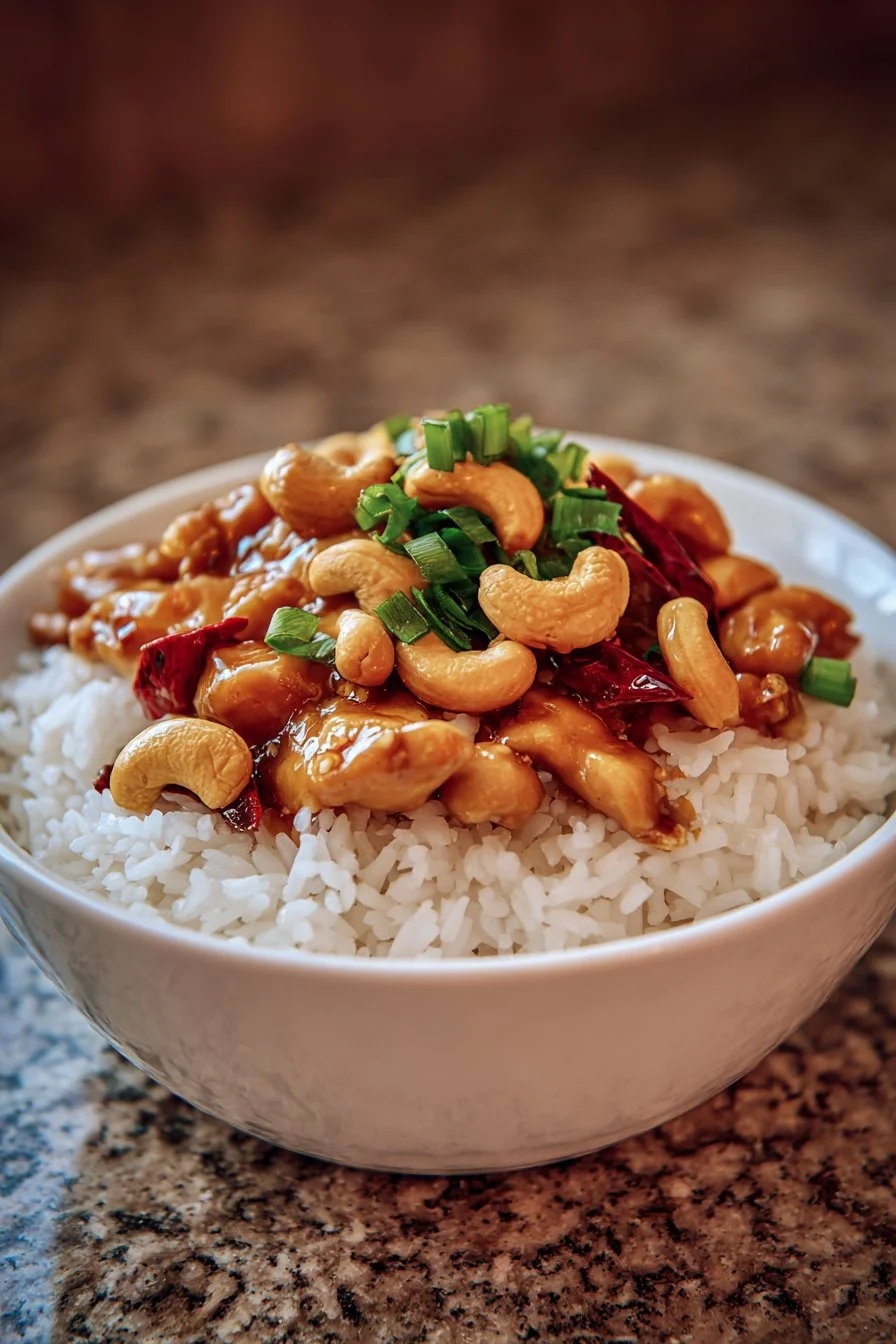 Crockpot Cashew Chicken