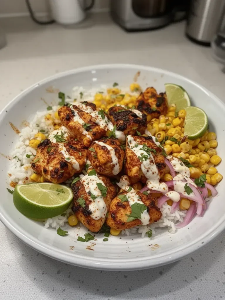 Easy Street Corn Chicken Bowl