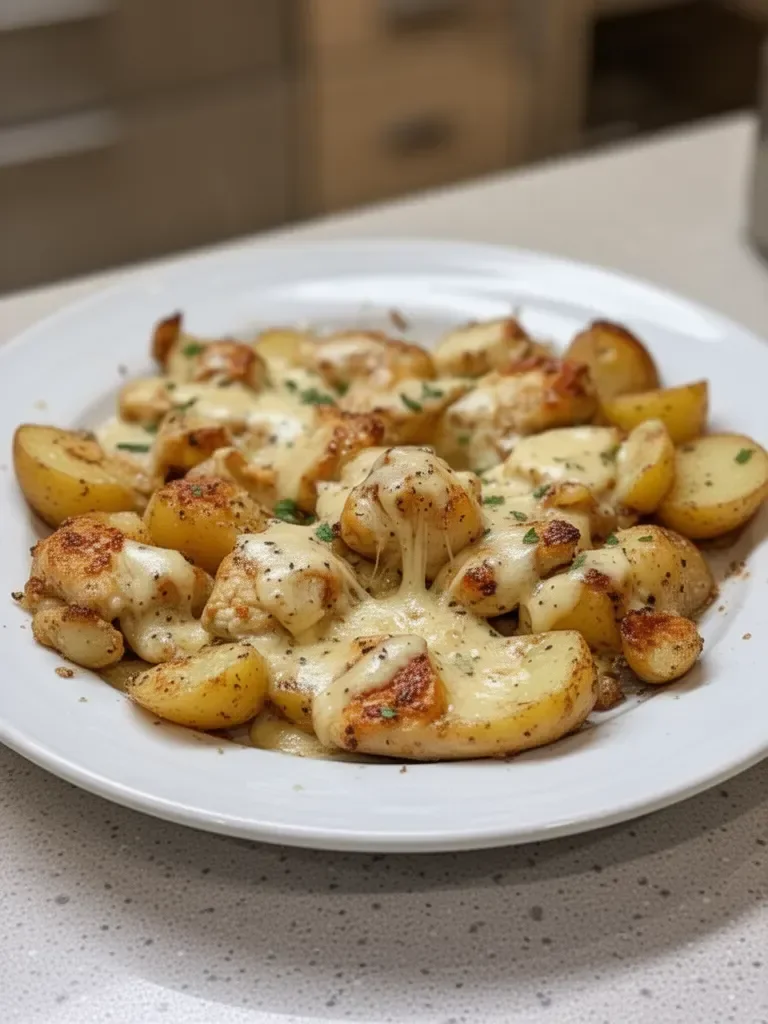 Garlic Parmesan Chicken and Potatoes