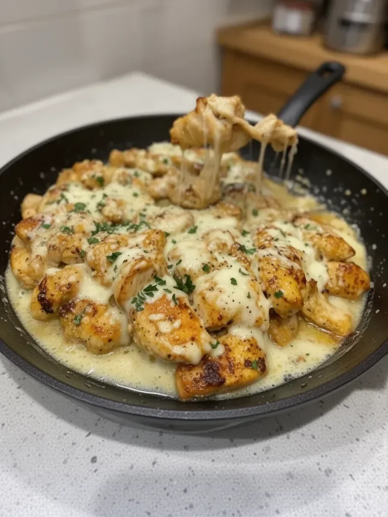 Garlic Parmesan Chicken Skillet