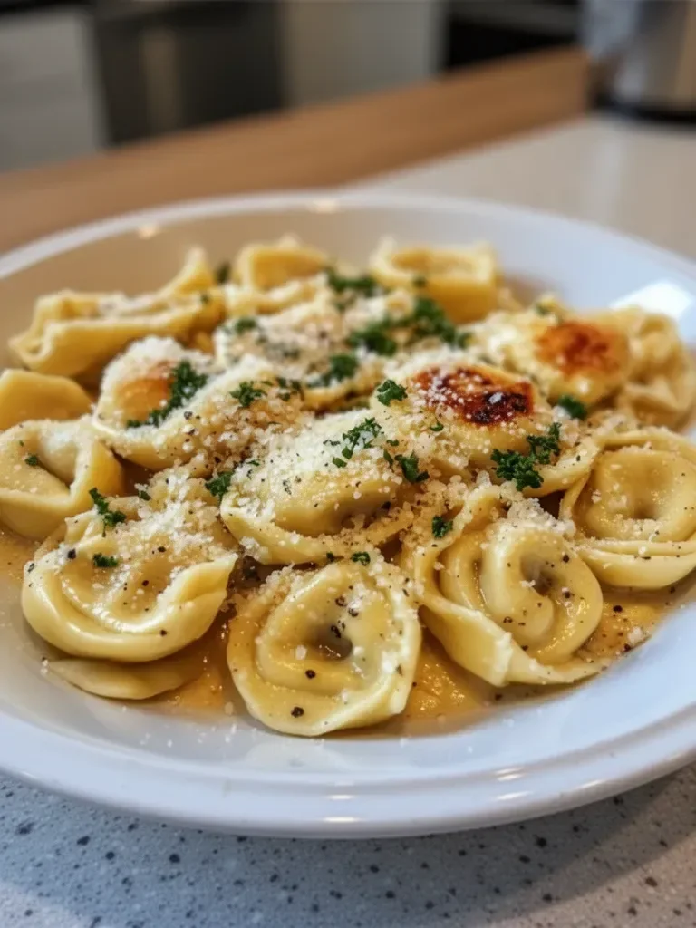 Garlic Parmesan Chicken Tortellini