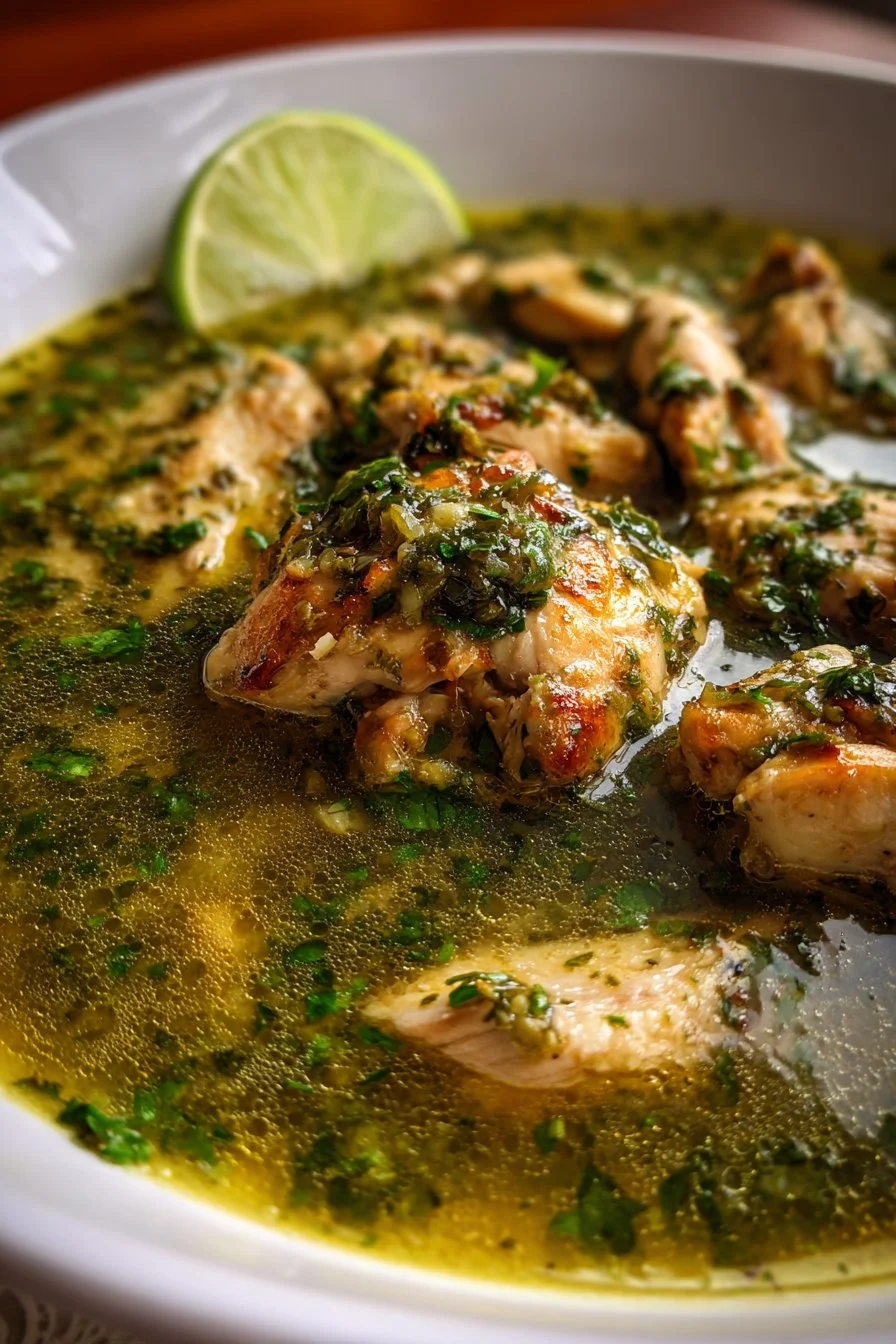 Green Sauce Slow Cooker Chicken