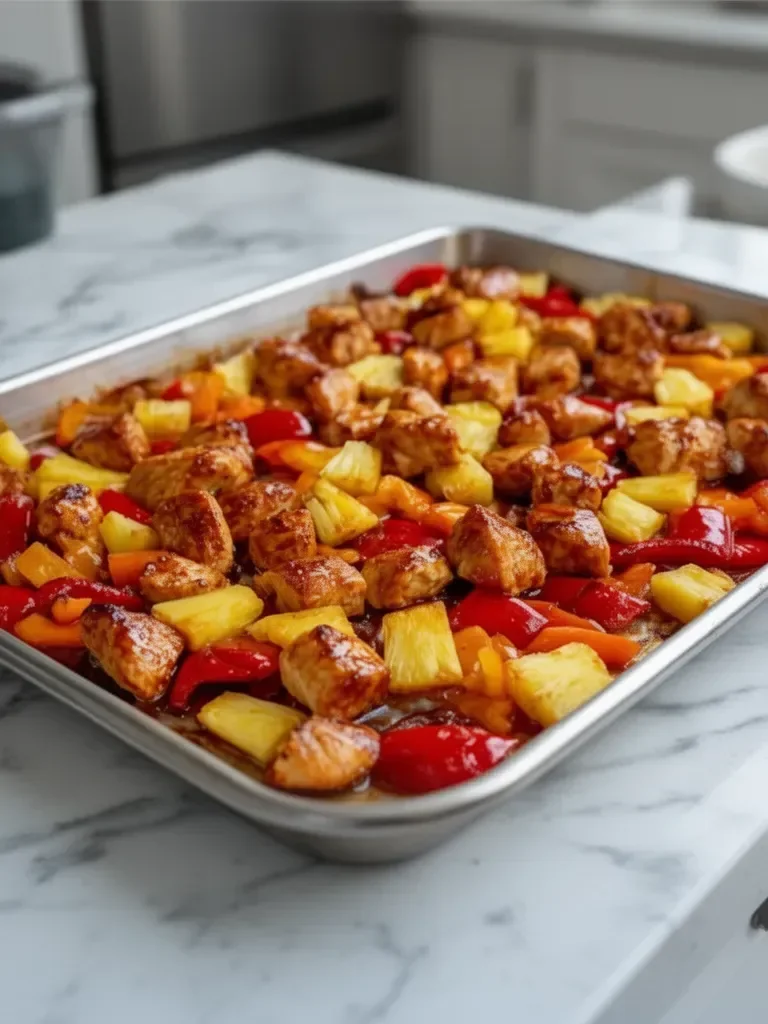 Hawaiian Chicken Dinner