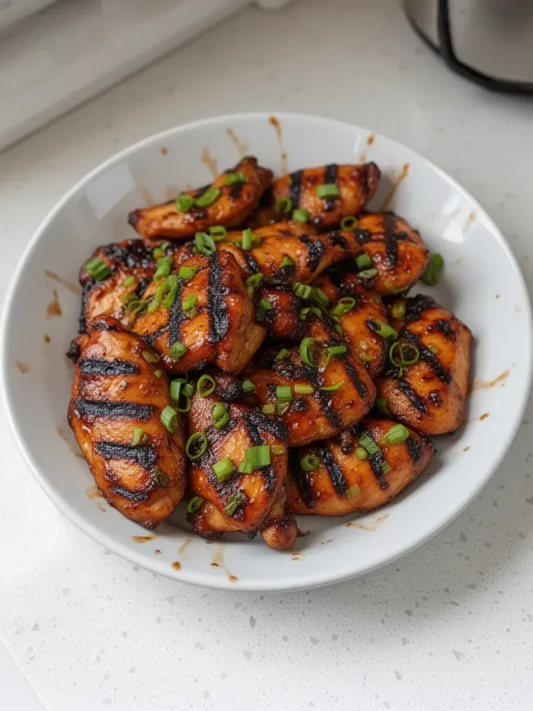 Delicious Hawaiian Teriyaki Chicken served with rice and vegetables.
