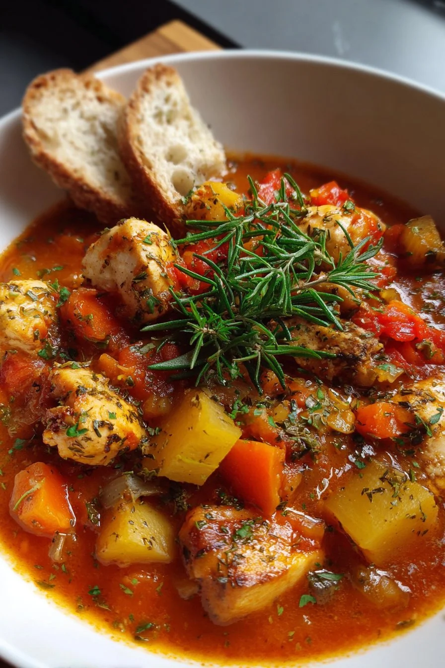 Hearty Chicken and Vegetable Stew