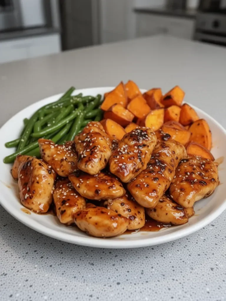 Discover the Best Honey Garlic Chicken and Sweet Potato Recipe for a Quick and Delicious Dinner