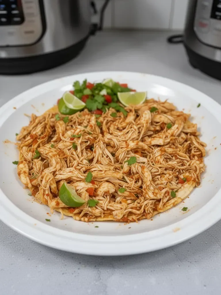 Instant Pot Chicken Tacos