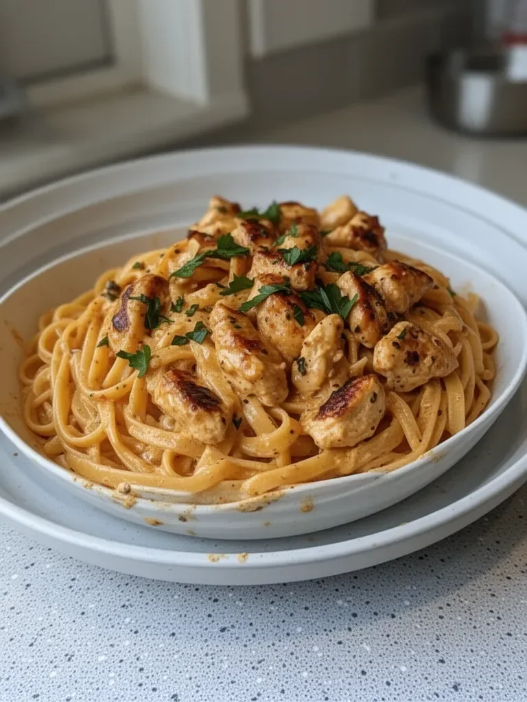 Irresistibly Easy Cowboy Butter Chicken Linguine in 30 Minutes