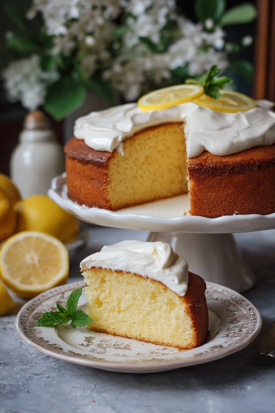 Lemon Cloud Cake: Discover the Perfect Spring Delight!