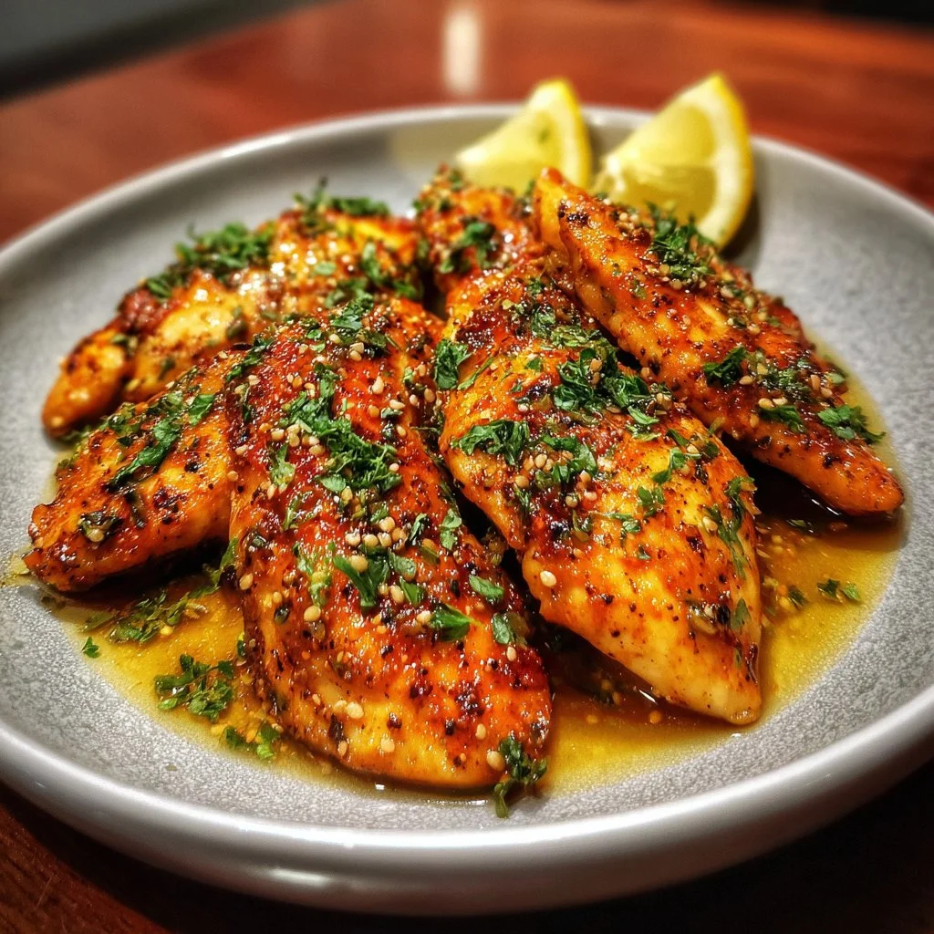 Deliciously seasoned Lemon Pepper Chicken cooked to perfection.