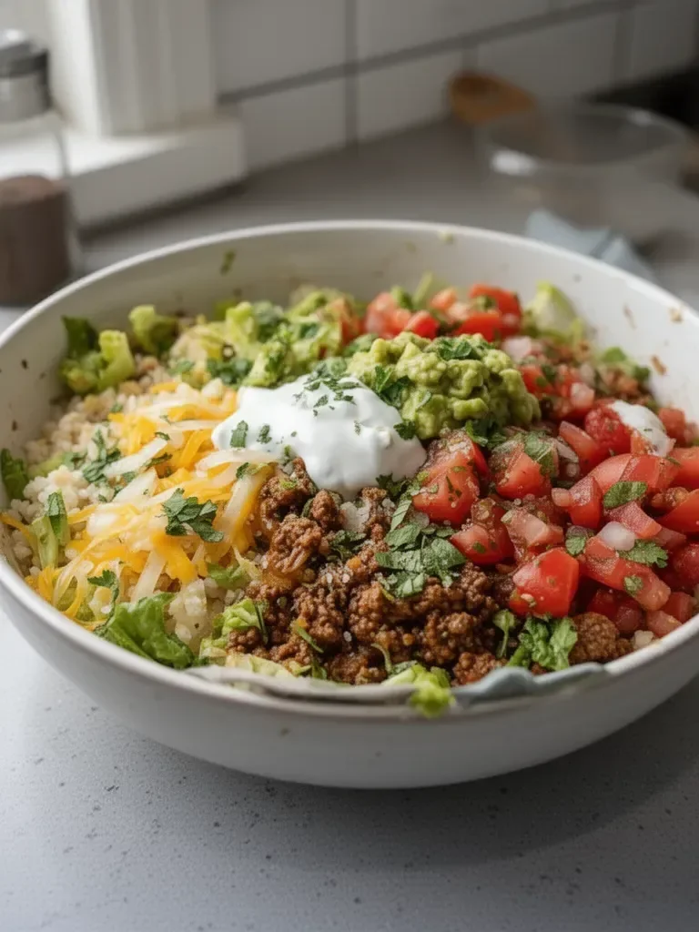 Low Carb Burrito Bowl