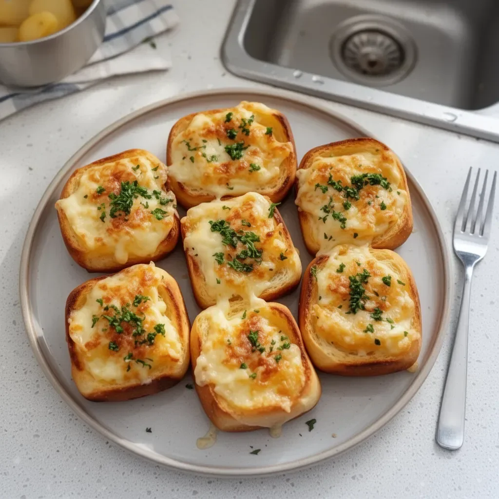Mini grilled cheese Hawaiian rolls served on a platter