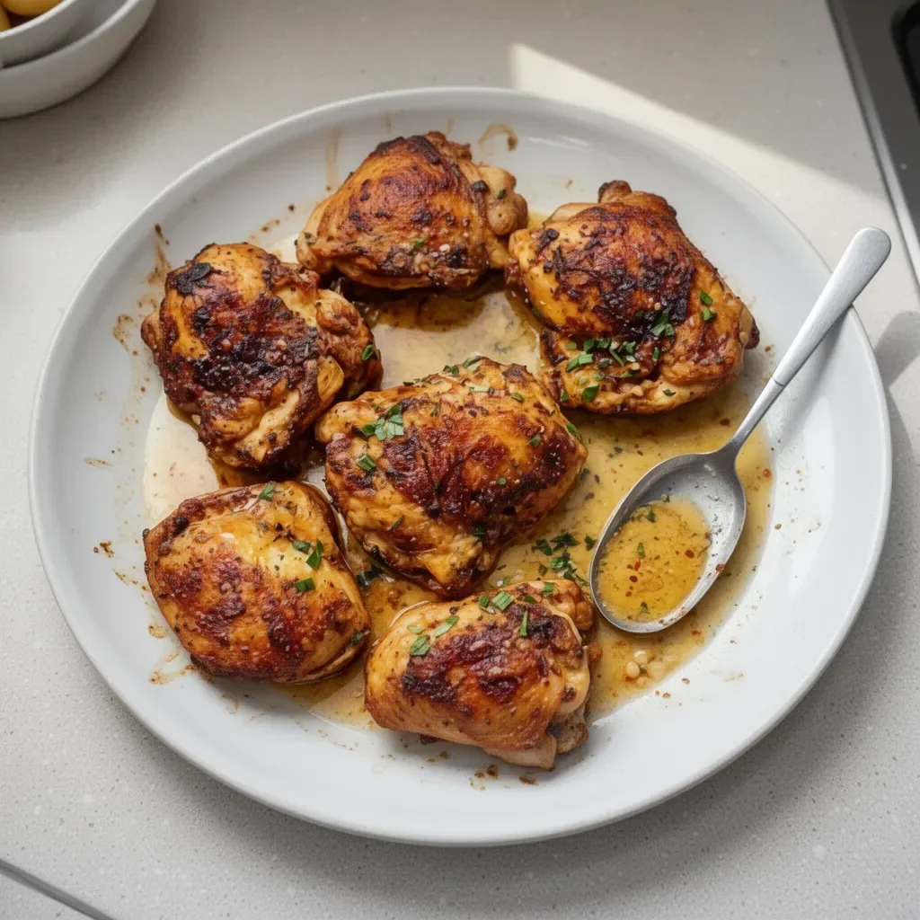 Nigella chicken thighs recipe featuring juicy marinated chicken