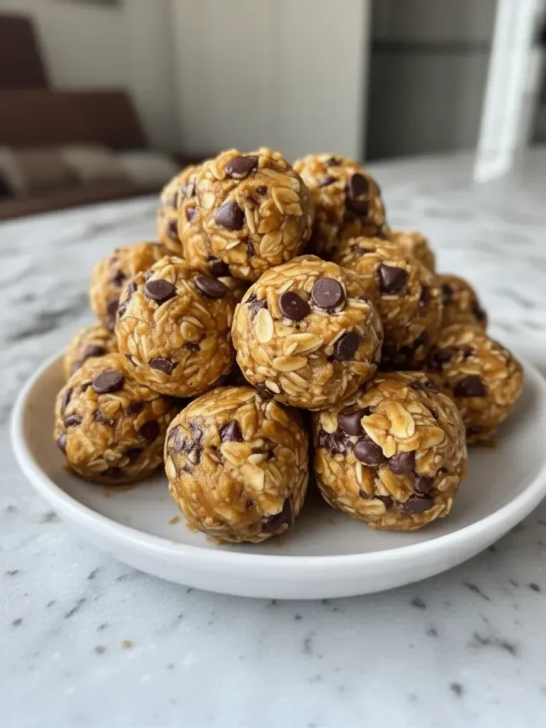 No-Bake Peanut Butter Energy Bites