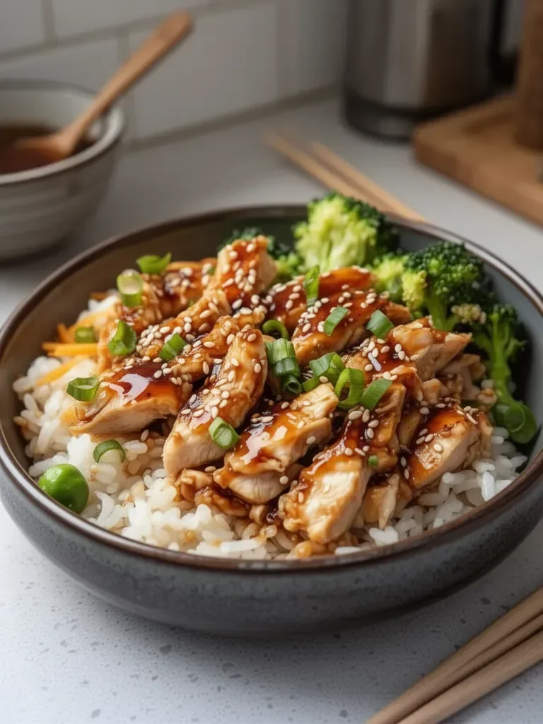 Teriyaki Chicken Rice Bowl