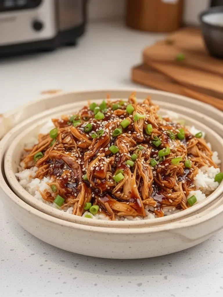 Asian Crock Pot Teriyaki Chicken