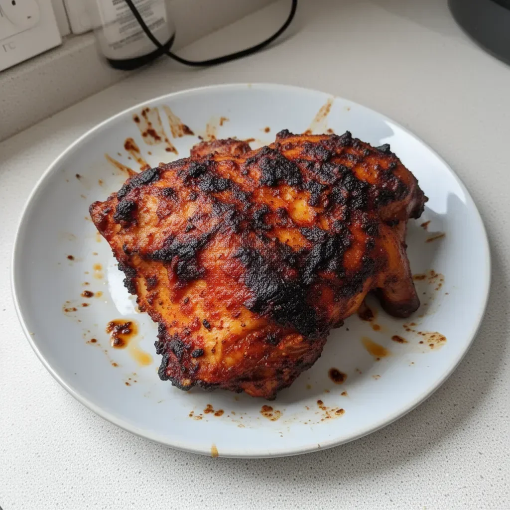 Authentic baked Jamaican jerk chicken recipe with spices and herbs