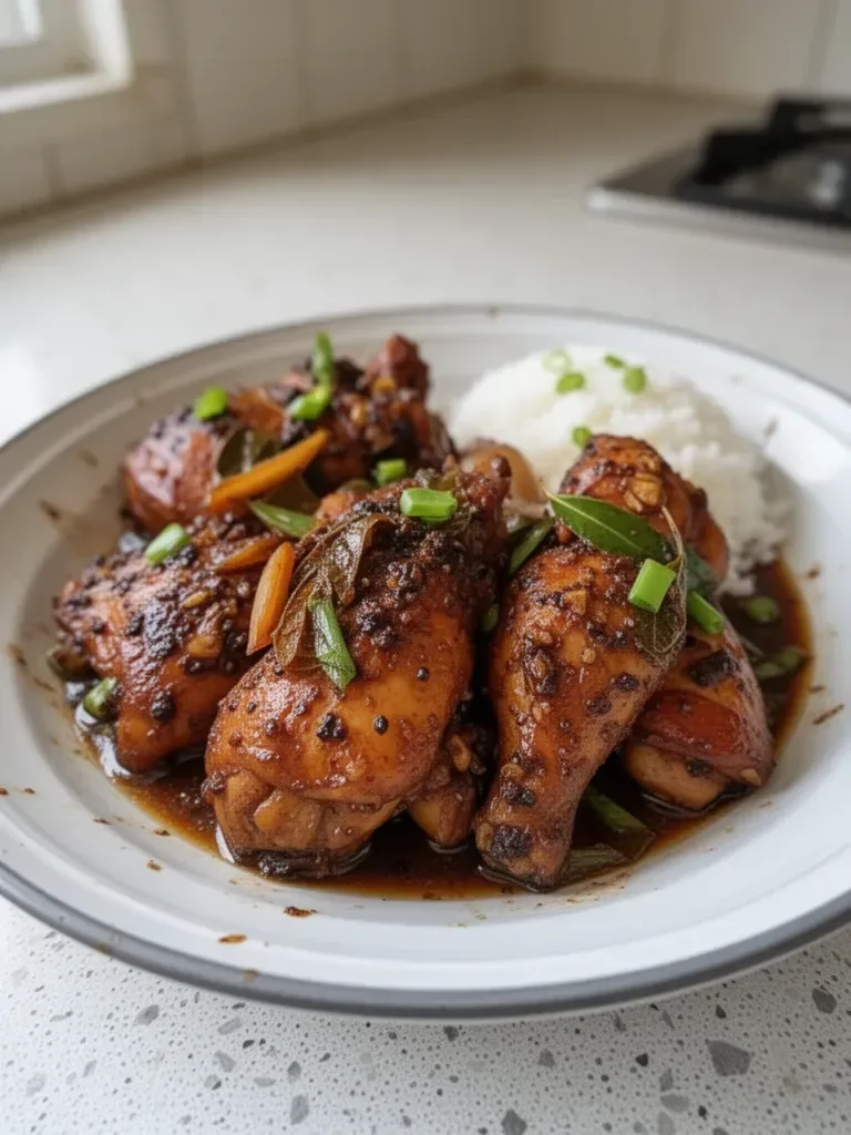 Authentic Filipino Chicken Adobo