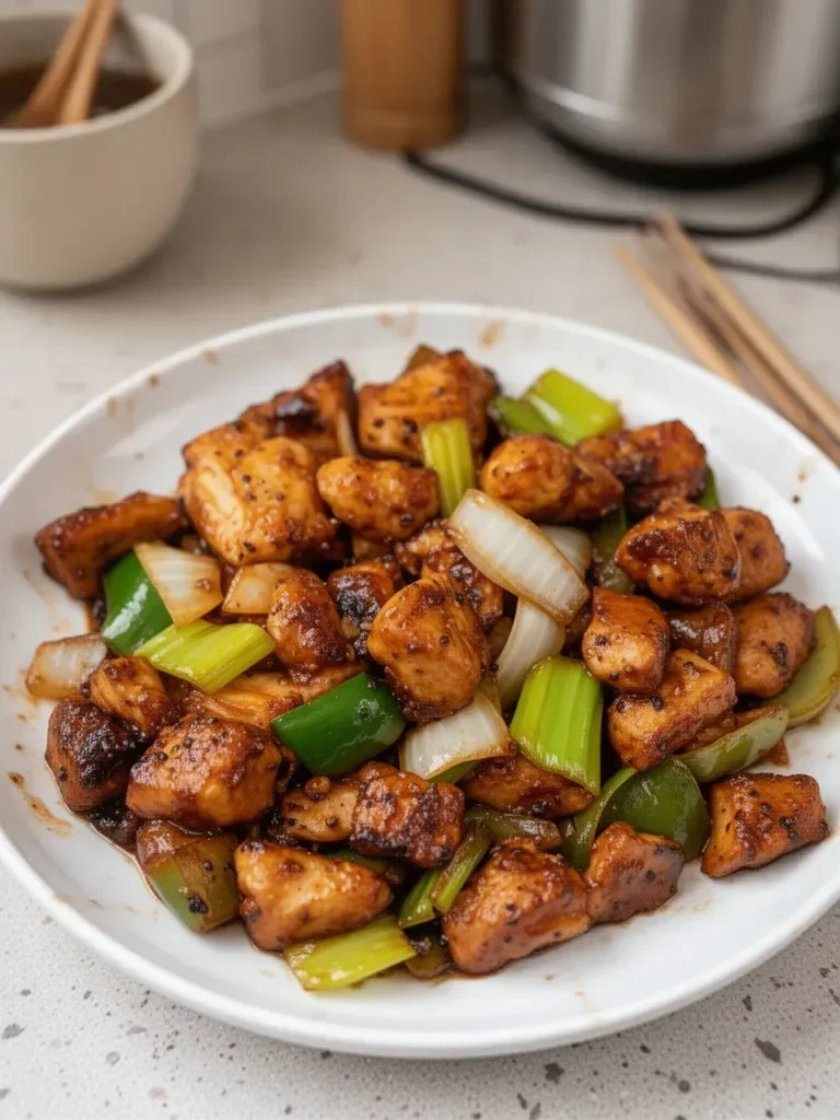 Black Pepper Chicken