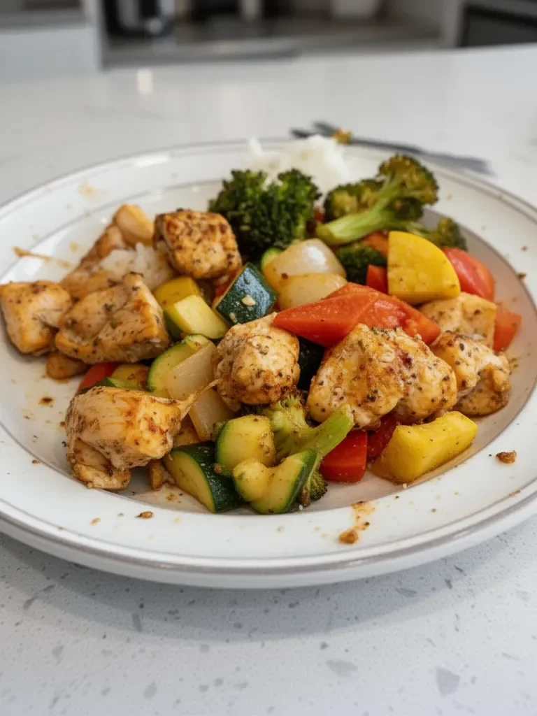 Chicken and Veggie Sheet Pan