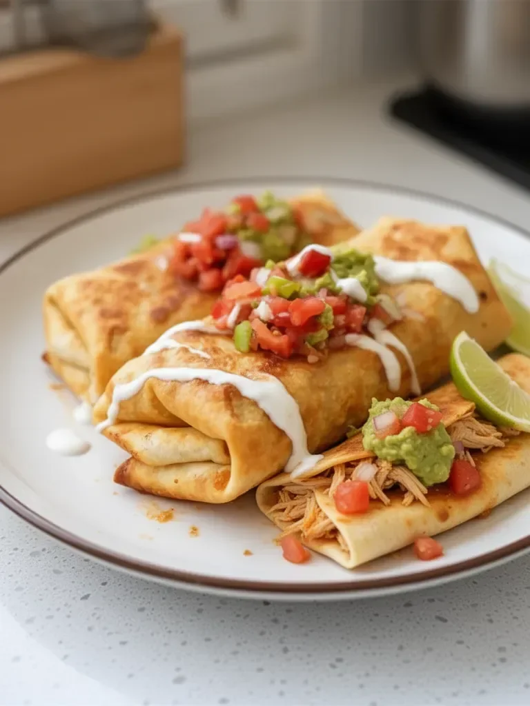 Chicken Chimichangas