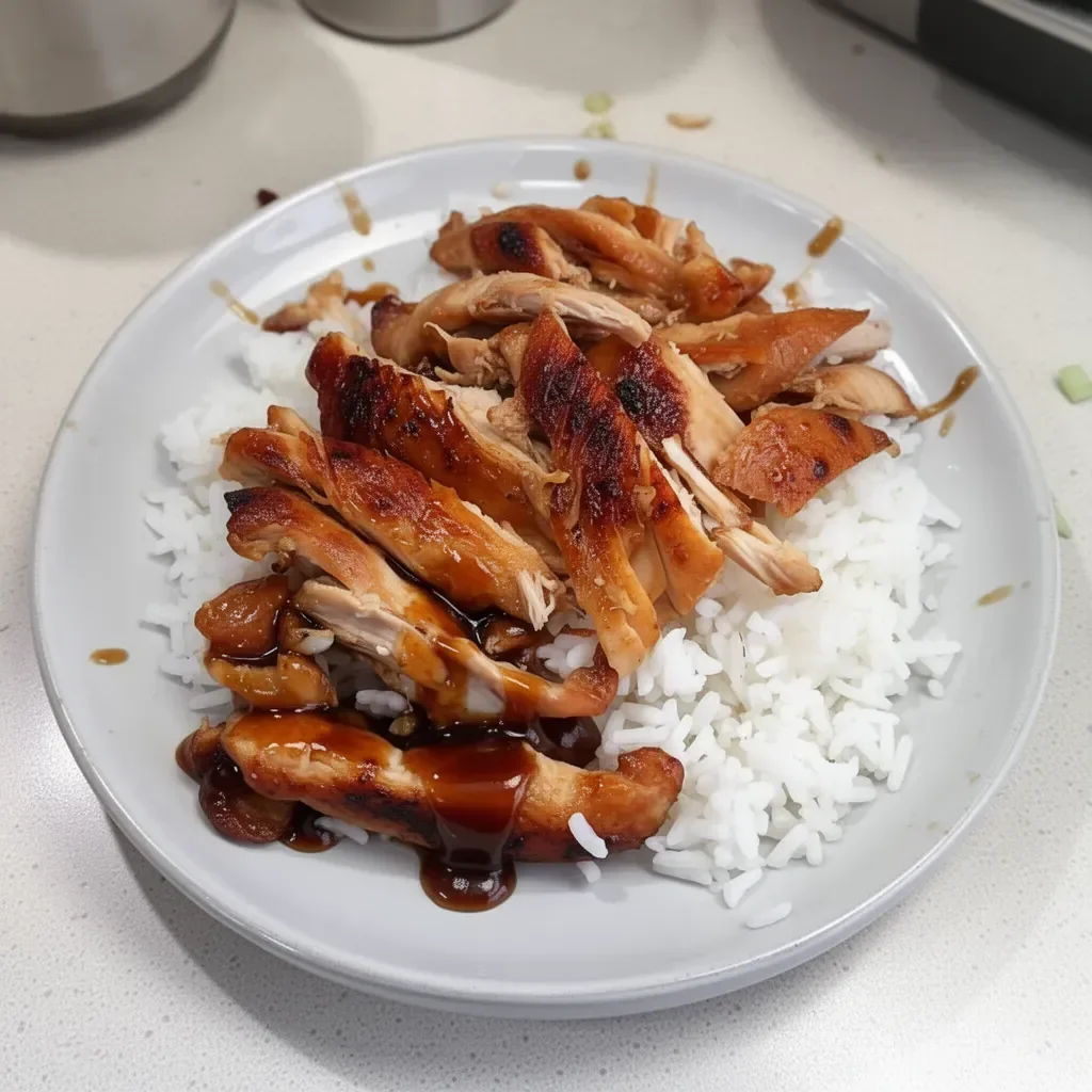 Delicious grilled teriyaki chicken inspired by Panda Express recipe.