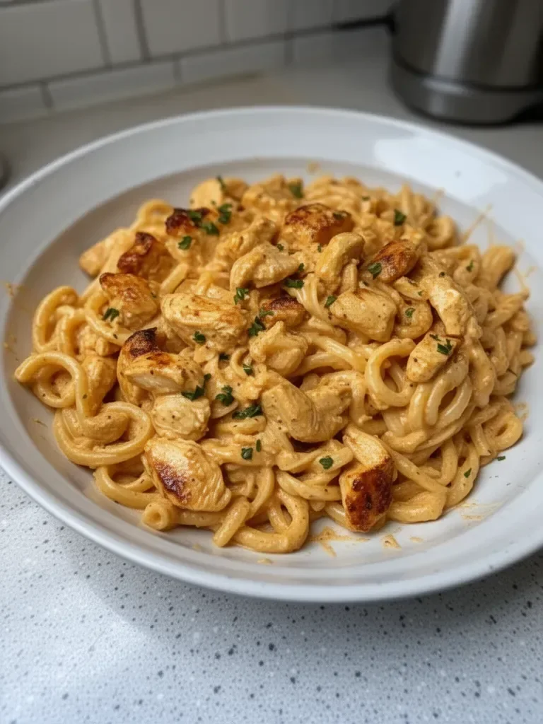 Creamy Cowboy Butter Chicken Pasta