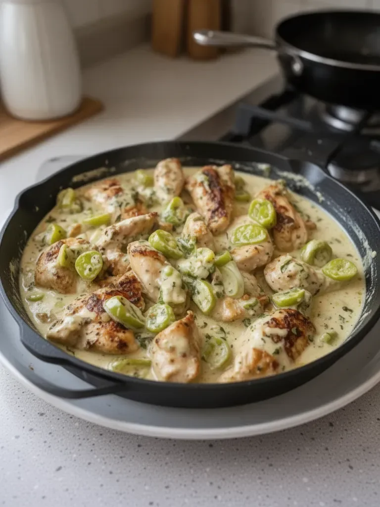 Creamy Pepperoncini Chicken Skillet: Your New Weeknight Favorite