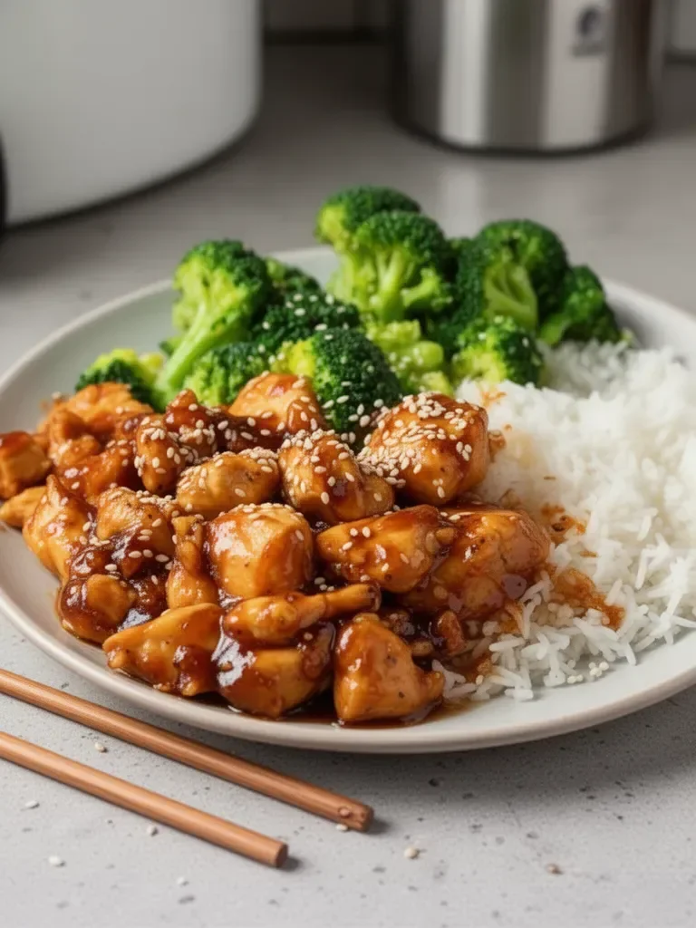 Dump-and-Go Crockpot Teriyaki Chicken (Sticky & Sweet)