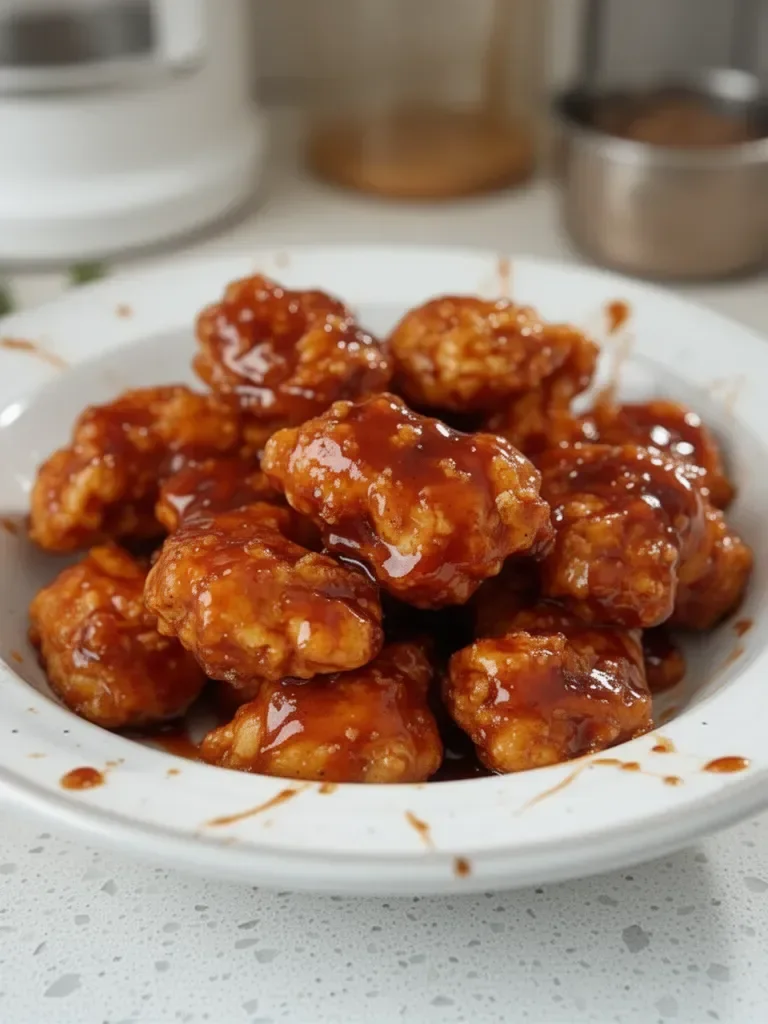Easy and Delicious Baked Honey BBQ Chicken Bites