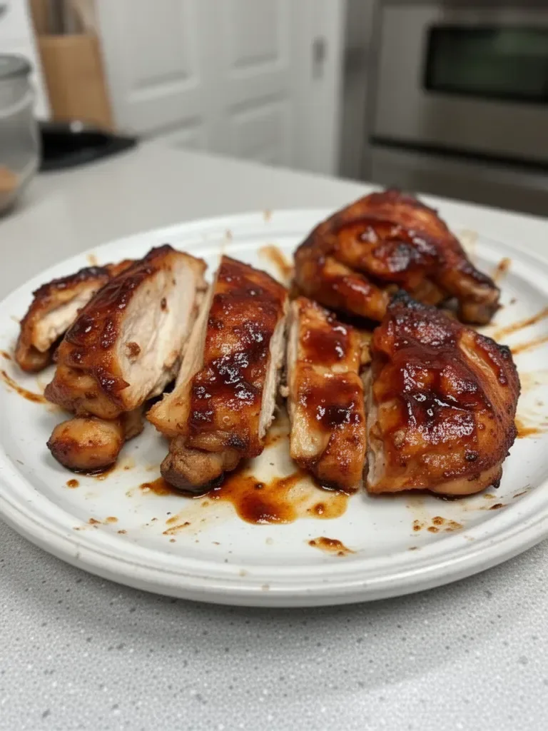 Easy BBQ Baked Chicken Thighs Recipe