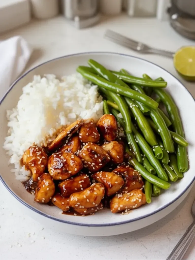 Easy + Healthy Sesame Chicken